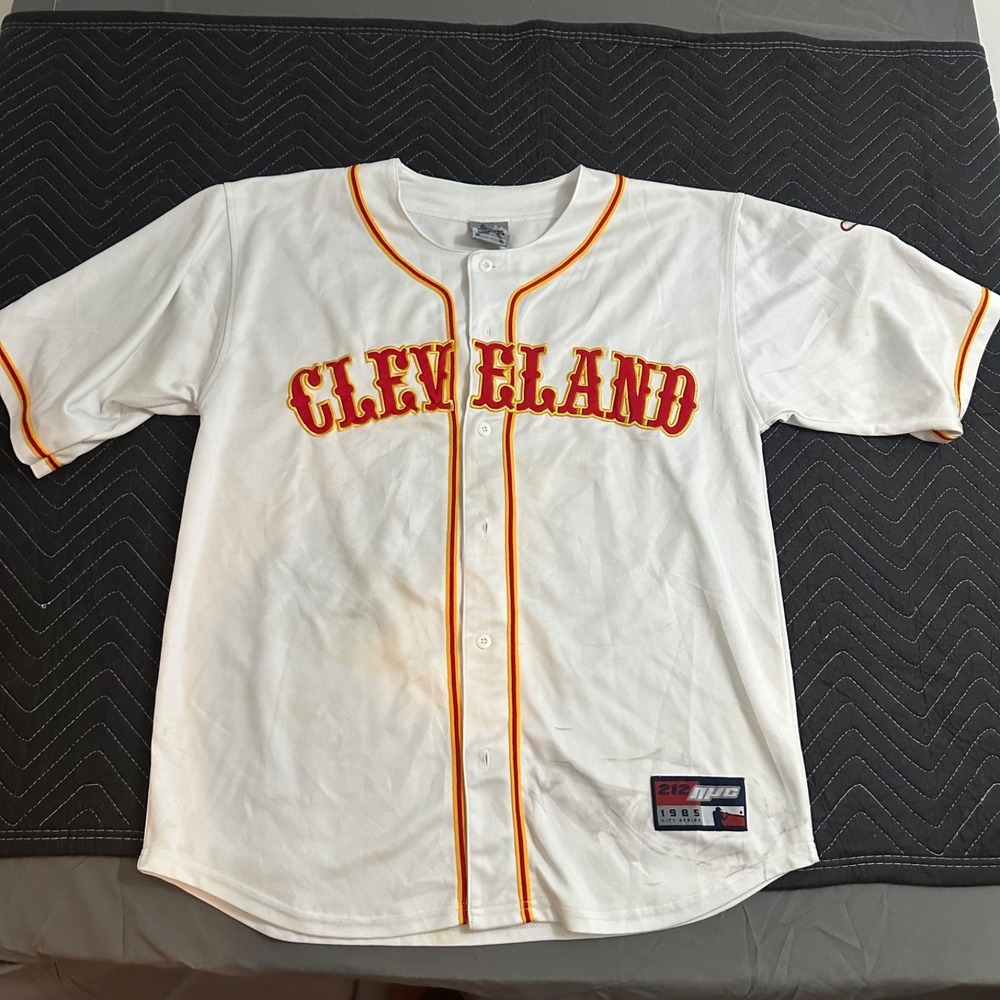 CLEVELAND - 212 - 1985 CITY SERIES BASEBALL‎ JERSEY Size Large